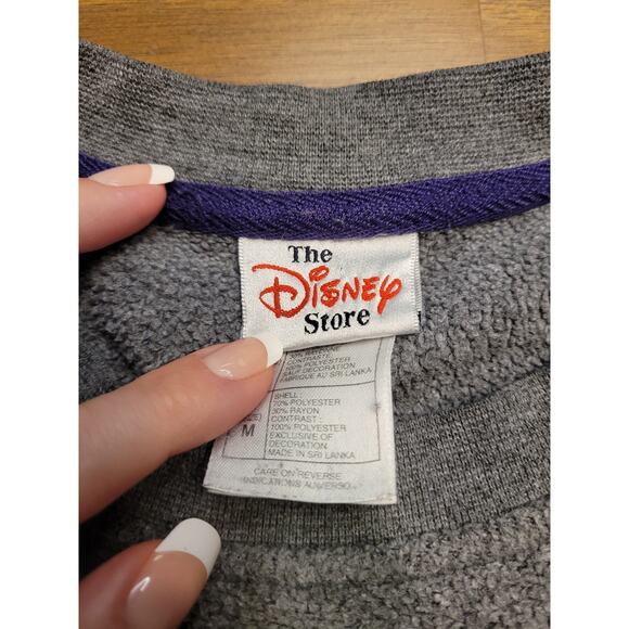 Vintage Disney Seven Dwarfs Embroidered Fleece Crewneck Sweatshirt – Size M– GVC - Picture 5 of 10